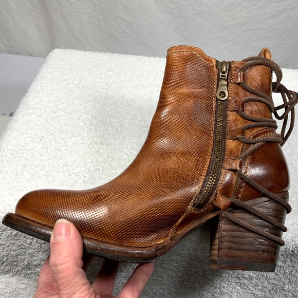 Like New Bed Stü Blaire Cobbler Heeled Boots - SZ 7 - Picture 8 of 16